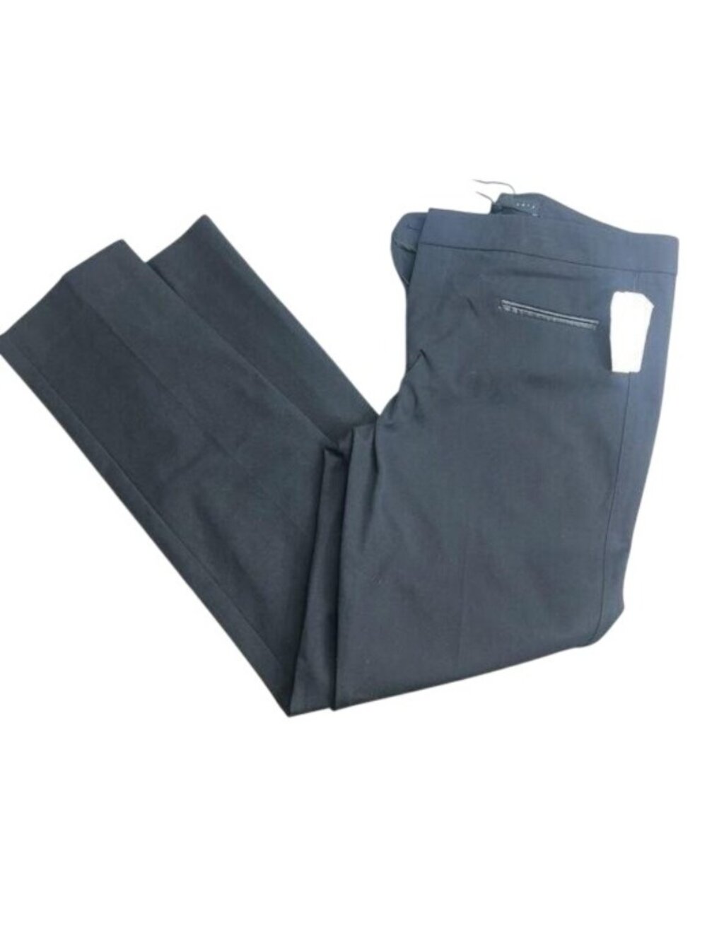 Sanctuary Black City Peg Pant With Faux Leather Trim